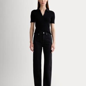 Everlane The Way-High Jean, raw hem, size 32 Short